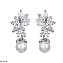 TEDH404 BYJ Tear Pearl Drop Earrings - TEDH