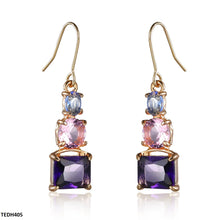 TEDH405 YLE Square Drop Earrings - TEDH