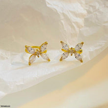 TEFH00122 QWN Marquise Butterfly Ear Cuff Pair - TEFH