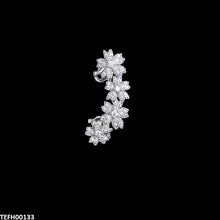 TEFH00133 SYB Flower Ear cuff - TEFH