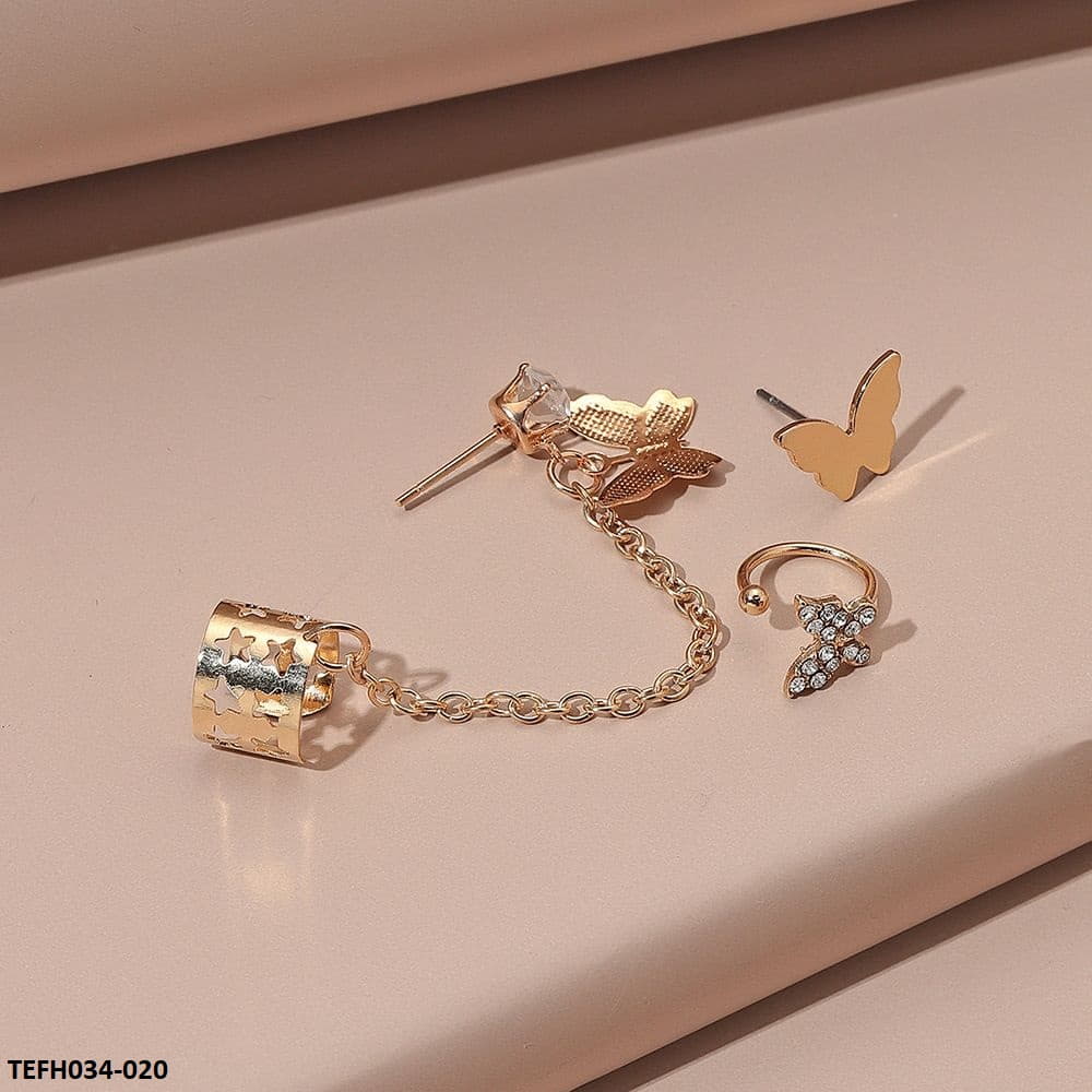 TEFH034 LMS Ear Cuff Set - CEFH