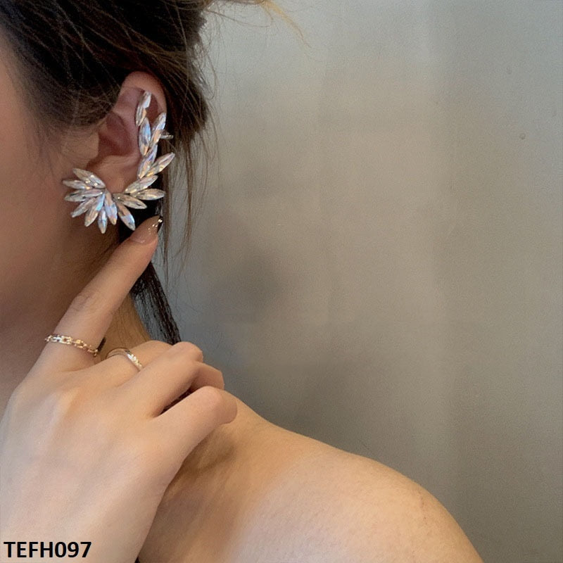 TEFH097 SHE Marquise Ear Cuffs - CEFH