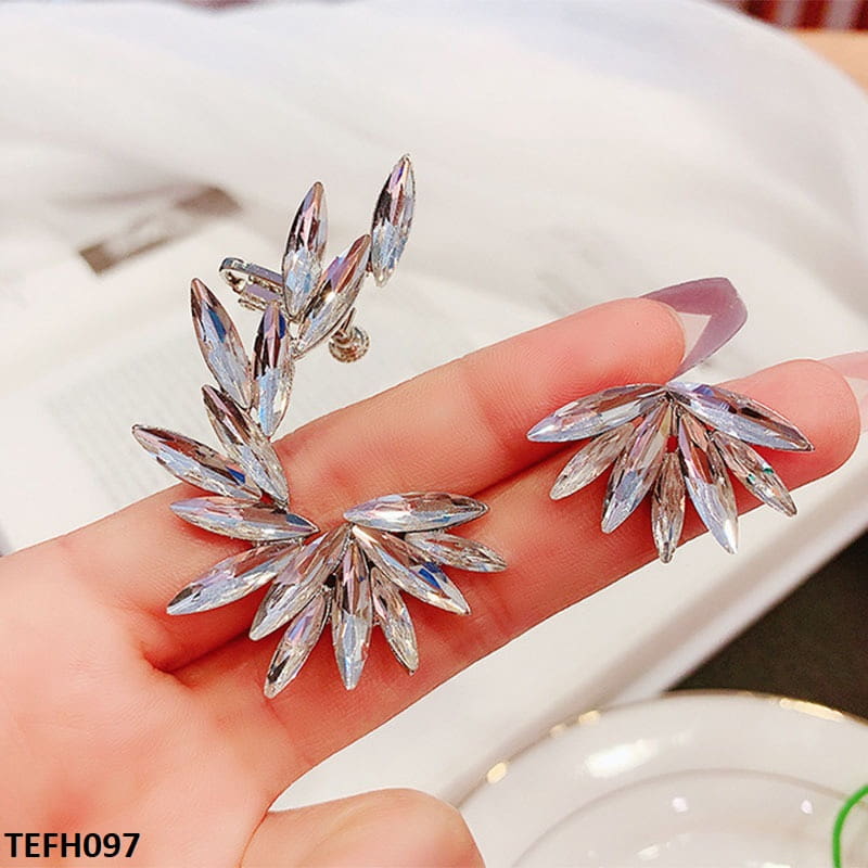 TEFH097 SHE Marquise Ear Cuffs - CEFH