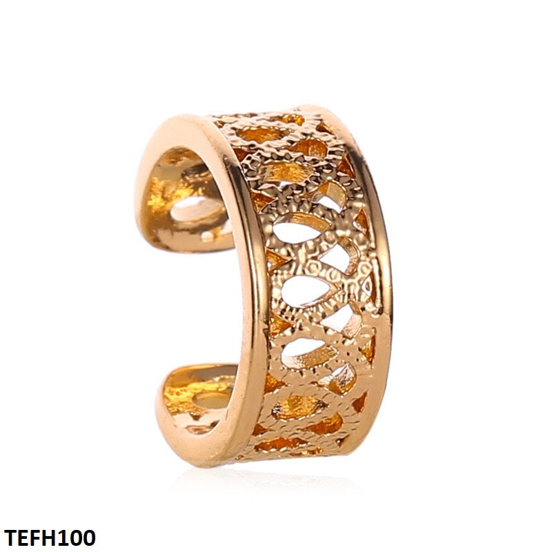 TEFH100 QWN Antique Ear Cuff Single - TEFH