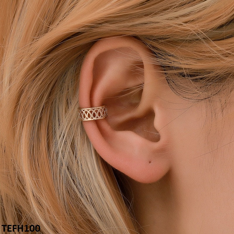 TEFH100 QWN Antique Ear Cuff Single - TEFH