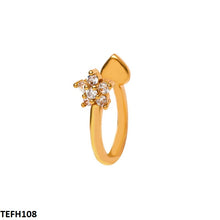 TEFH108 QWN Star Ear Cuff Single - TEFH