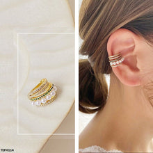 TEFH114 SYB Pearl Stone Ear Cuff Single -TEFH