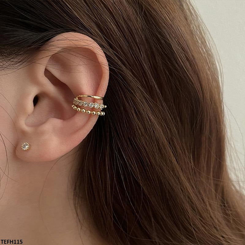 TEFH115 WNS Peral Layered Single Ear Cuff - CEFH