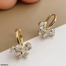 TEHH00419 CSH Butterfly Round Hoops Pair - TEHH