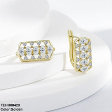 TEHH00429 BLX Oval Layer Hoops Pair - TEHH