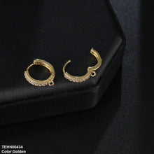 TEHH00434 BYJ Round Ear Hoops Pair - TEHH