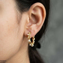 TEHH00505 ABD C Shape Hoops Pair - TEHH