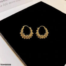 TEHH00506 SYB Round Ear Hoops Pair - TEHH