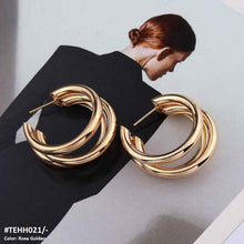 TEHH021 YYE Ear Hoops pair - CEHH