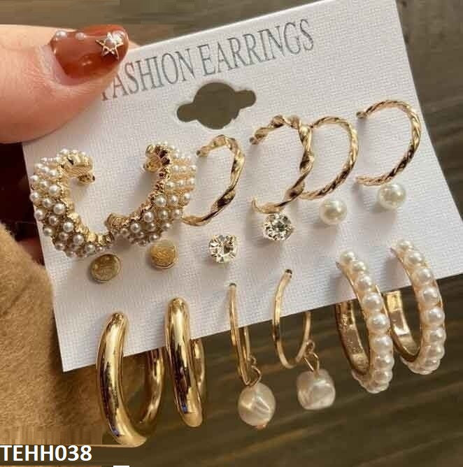 TEHH038 LSH Ear Hoops Set - CEHH