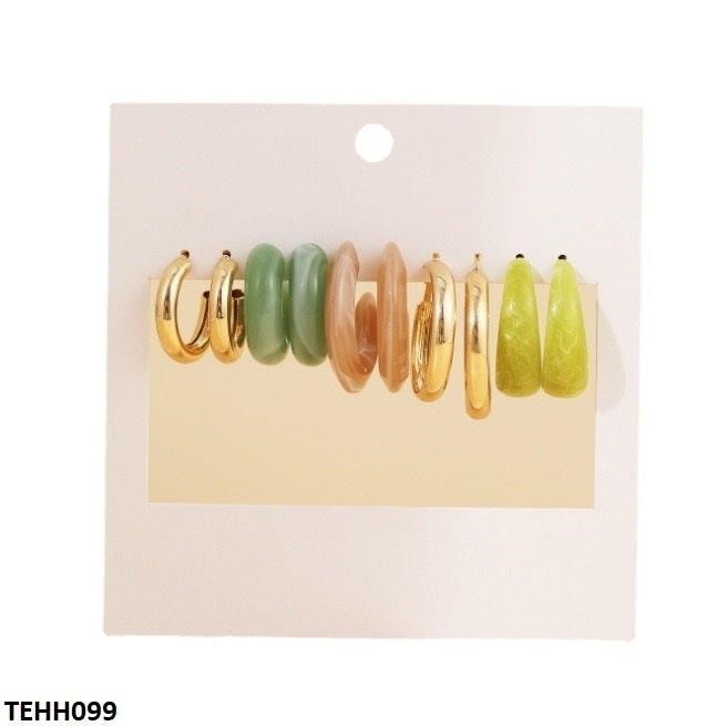TEHH099 LSH 5 Hoops Pair - CEHH
