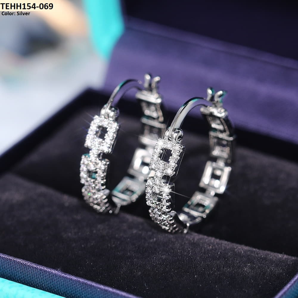 TEHH154 CSH Check Ear Hoops Pair - TEHH