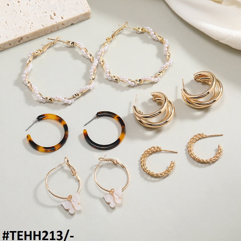 TEHH213 LSH 5 Hoops Pair - CEHH