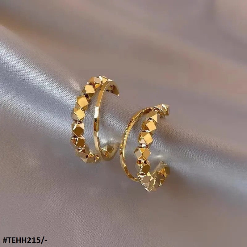 TEHH215 LSH Round  Stud Tops Pair - TEHH