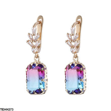 TEHH273 YLE Radiant Drop Ear Hoops Pair - TEHH
