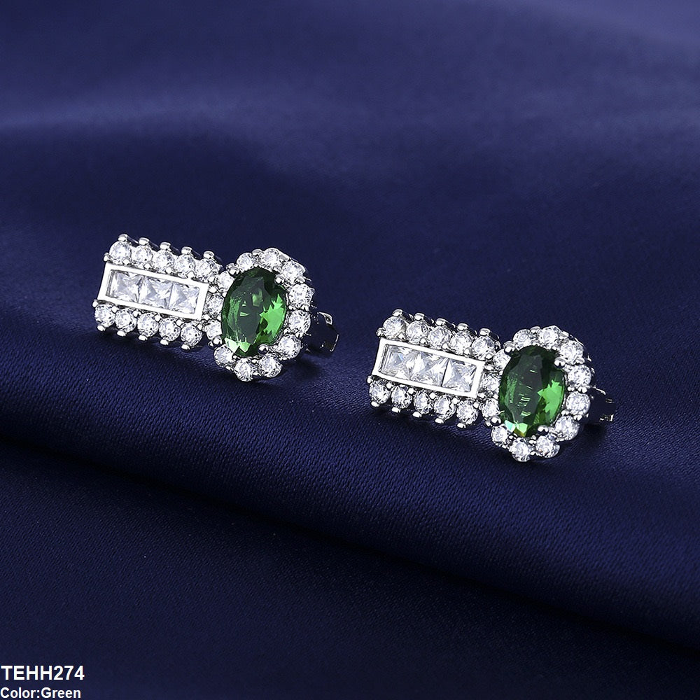 TEHH274 BLX Oval Ear Hoops Pair - TEHH