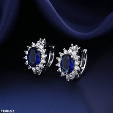 TEHH275 BLX Oval Ear Hoops Pair - TEHH