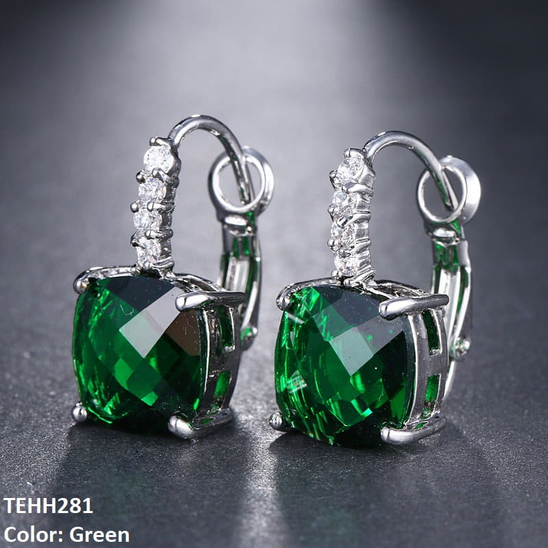TEHH281 BYJ  Cushion Ear Hoops Pair - TEHH