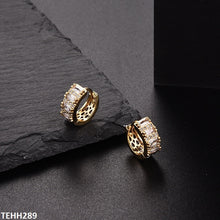 TEHH289 WKO Round Ear Hoops Pair - TEHH