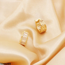 TEHH289 WKO Round Ear Hoops Pair - TEHH