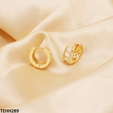 TEHH289 WKO Round Ear Hoops Pair - TEHH