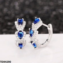TEHH290 CSH Tear Round Ear Hoops Pair - TEHH