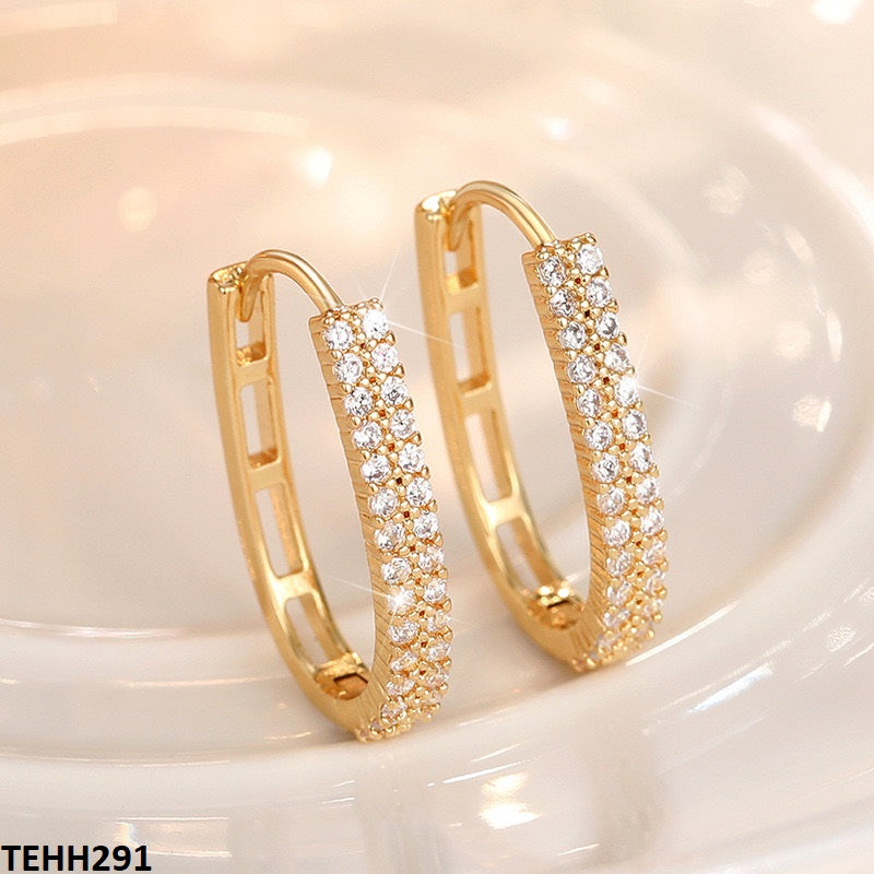TEHH291 CSH Imp Golden Hoops Pair - TEHH