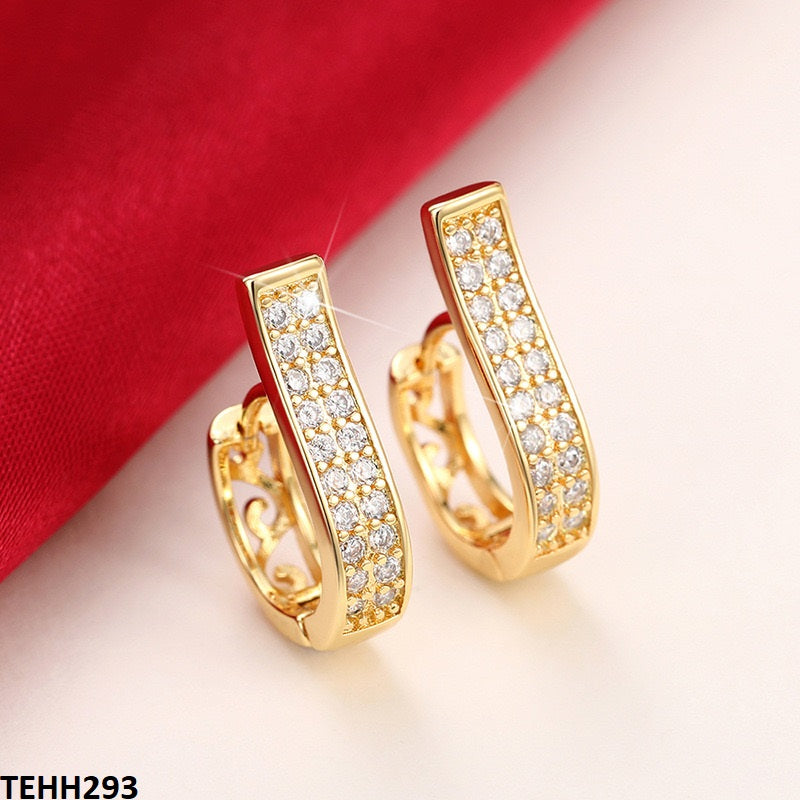 TEHH293 CSH Dazzling Hoops Pair - TEHH