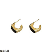 TEHH307 YHC Oval Open Hoops Pair - CEHH