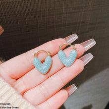 TEHH325 ZHL Heart Hoops Pair - CEHH