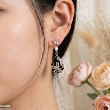 TEDH00456 QSJTear/Flower Zircon Earrings - TEDH