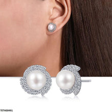 TETH00491 CSH Round Pearl Tops Pair - TETH