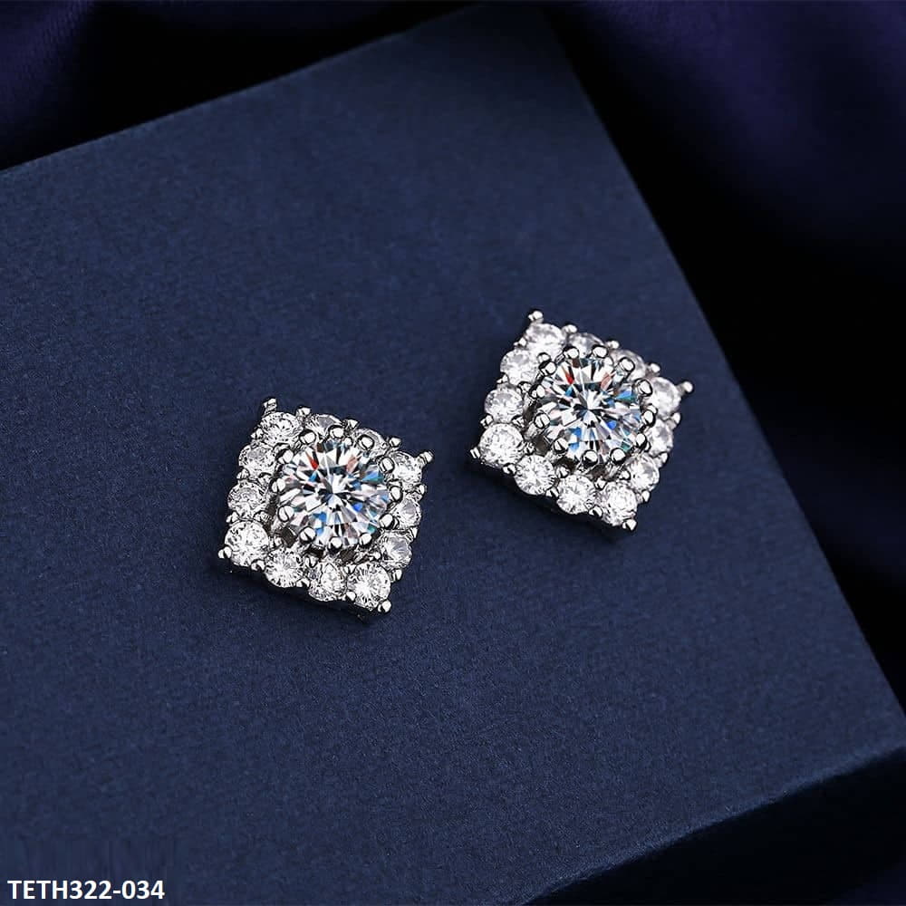 TETH322 BLX Step Round Sterling Tops Pair - TETH