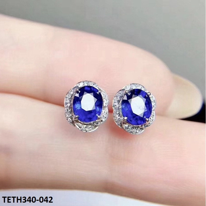 TETH340 KRL Oval Layer Stud Tops Pair - TETH