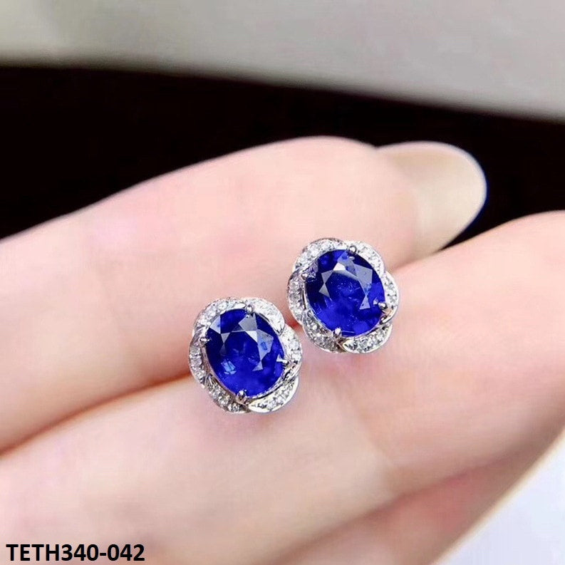 TETH340 KRL Oval Layer Stud Tops Pair - TETH