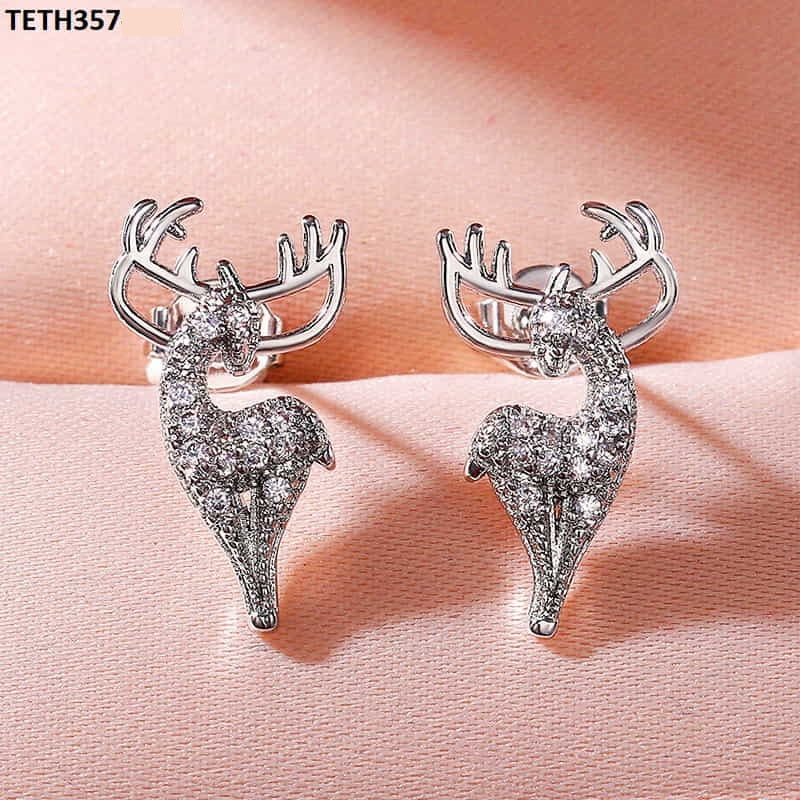 TETH357 KYC Swamp Deer Stud Tops Pair - TETH
