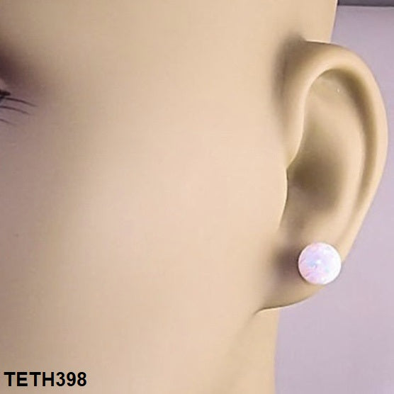 TETH398 YLE Multi Globe Ear Tops Pair - CETH