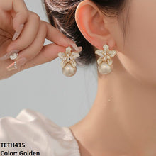 TETH415 DNG Flower Pearl Tops - TETH
