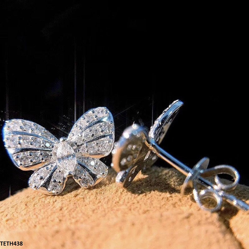 TETH438 CSH Butterfly Stud Tops Pair - TETH