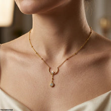 TNCH00368 MSJ Stainless Steel U Shape Necklace - TNCH