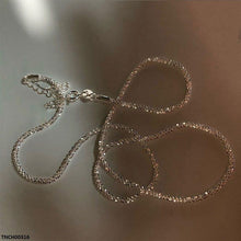 TNCH00316 WNS Sterling Silver Chain Necklace - TNCH