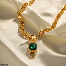 TNCH00327 YYE Round Drop Necklace - TNCH