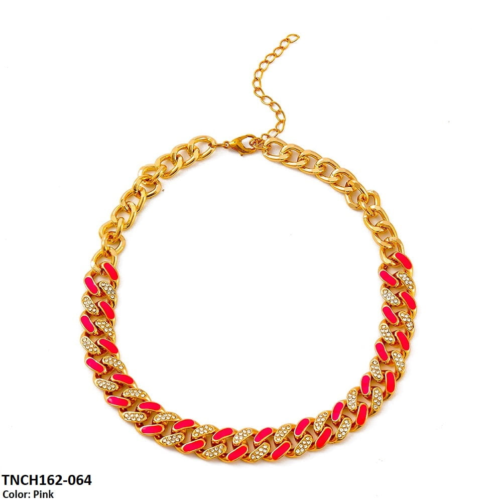 TNCH162 QWN Chain Necklace Adjustable - TNCH