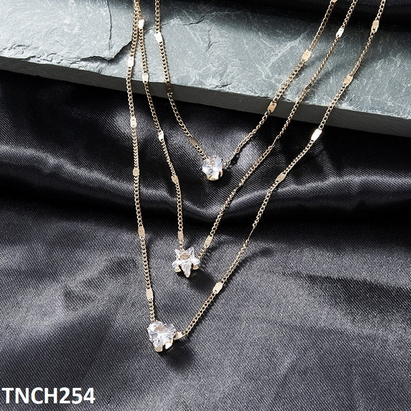 TNCH254 JEC Imp Tear/Heart/Star Necklace - TNCH