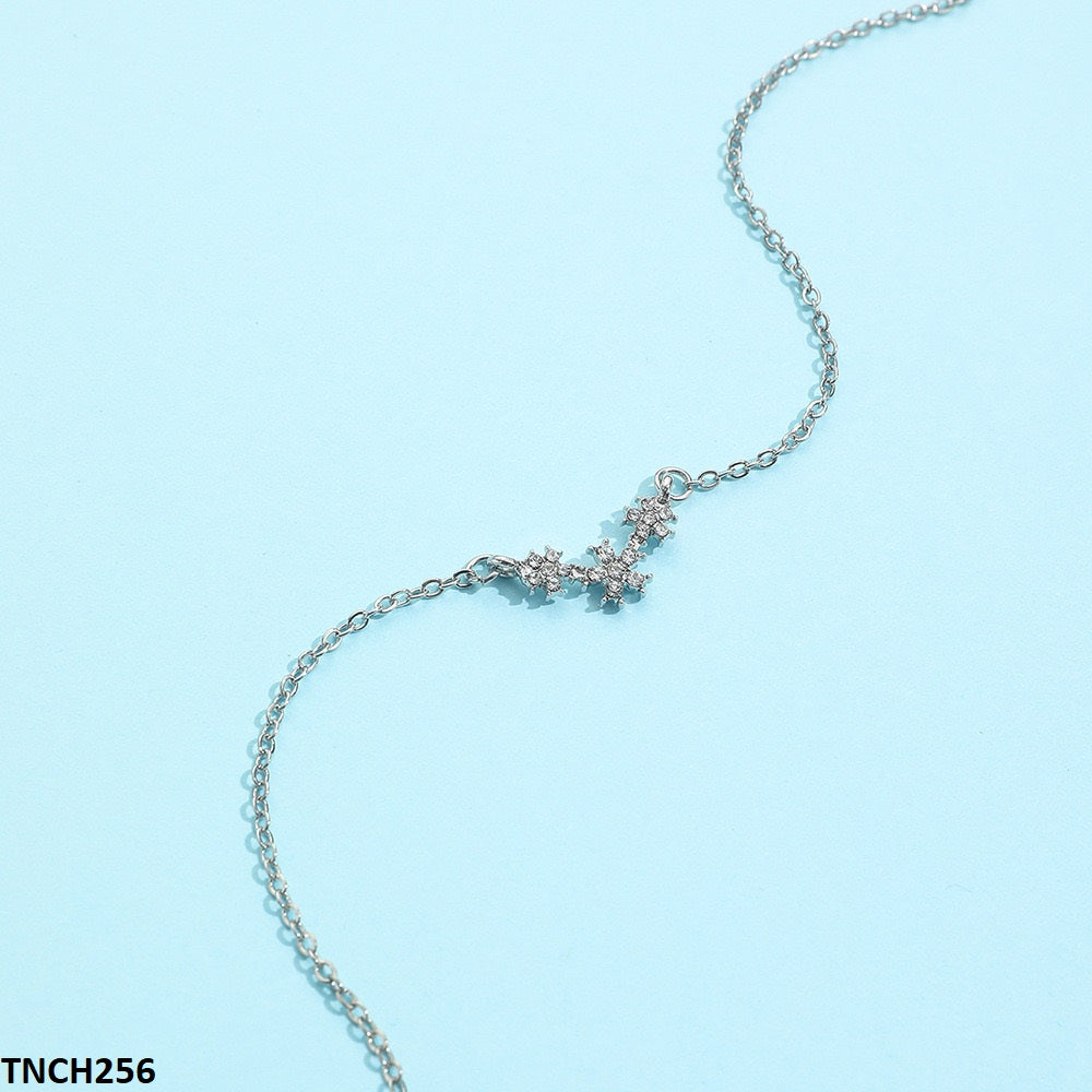 TNCH256 YPG Imp Flower Taill Necklace - TNCH